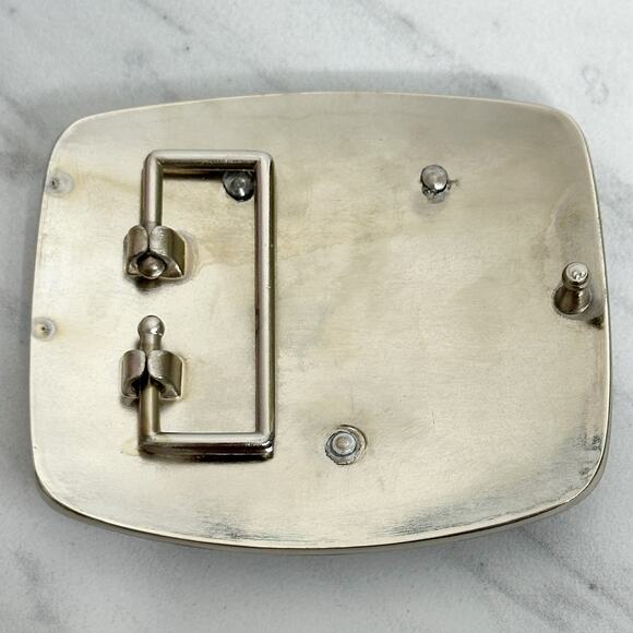 Y Letter Initial Monogram Silver Tone Belt Buckle ✨ - Picture 5 of 14